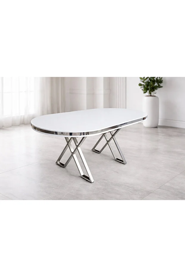 Oslo yemek masası mutfak masası 90x160 Lüx masa(sadece masa)